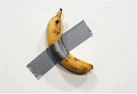 La Banana Appiccicata Al Muro Opera Concettuale Di Maurizio Cattelan