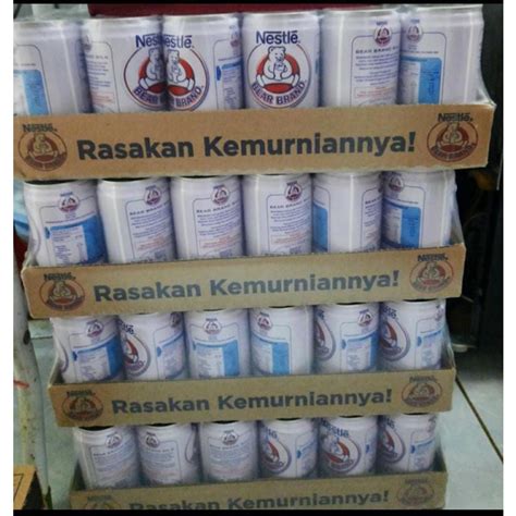 Jual Susu Beruang Bear Brand Ml Isi Kaleng Karton Shopee Indonesia