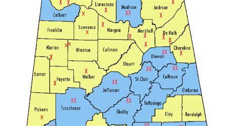 Alabama Noise: Dry Counties