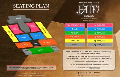 Harga Tiket Konser Enhypen Ice Bsd Lengkap Dengan Seat Plan Dan