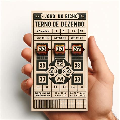 Terno De Dezena Combinado Jogo Do Bicho