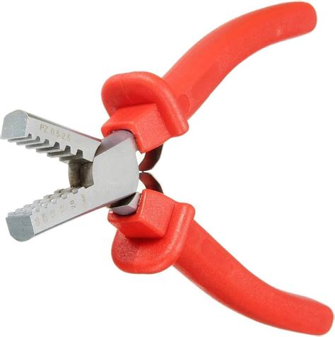 Tebuti Crimpers Mini Ferrule Crimping Pliers Sleeve Terminal Pliers E