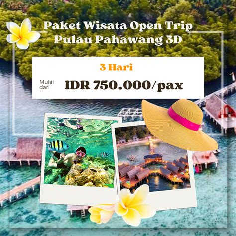 Paket Wisata Open Trip Pulau Pahawang 3D Wisata Alam Terbaik 2023