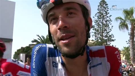 Tour D Espagne 2018 Thibaut Pinot Rudy Molard Avec Le Maillot