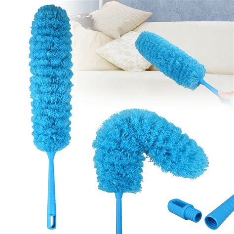 Microfiber Duster Cleaning Brush Dust Cleaner Bendable Handle Soft Ceiling Fan