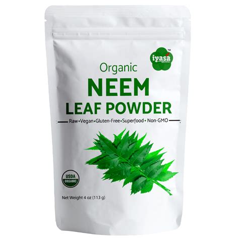 Organic Neem Leaf Powder Buy Neem Herbal Products