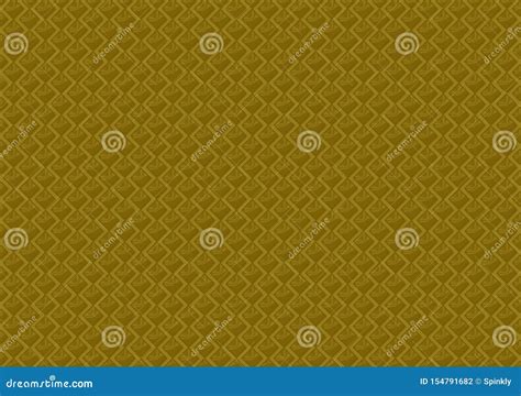 Gold Colored Pattern Checked Wallpaper Stock Illustration