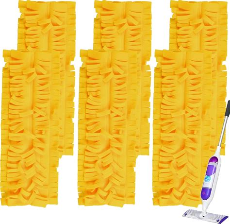 6 Pack Reusable Power Mop Refills Pad For Swiffer Powermop Multi Surface Mop And Swiffer