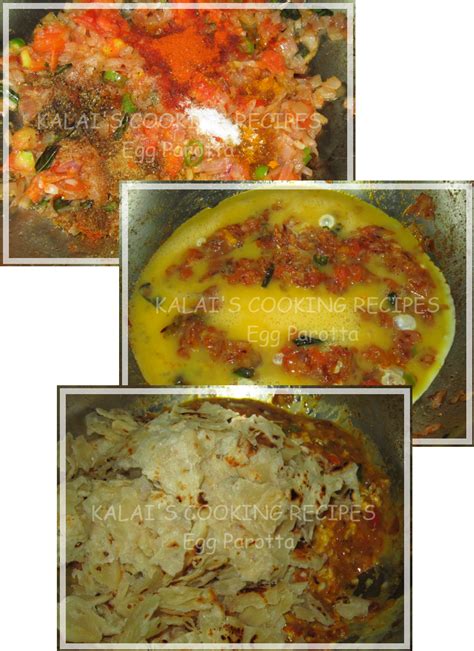 kalais cooking recipes  post kalais egg parotta