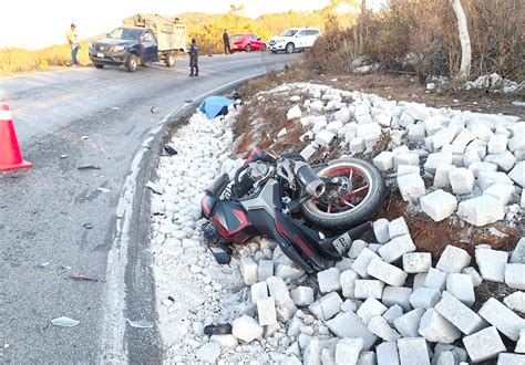 Tr Gico Accidente Motociclista Pierde La Vida En Carretera De Oaxaca