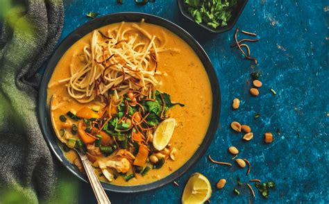 Burmese Khow Suey Noodle Soup Recipe But Make It Vegan