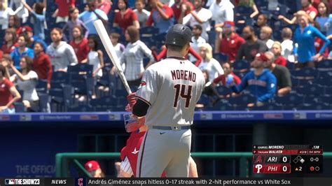 Mlb The Show Dbacks Vs Phillies Game Mlbtheshow Franchise