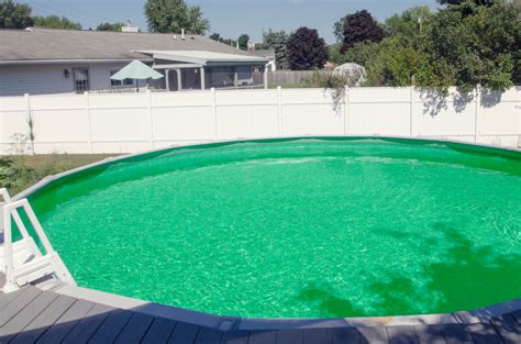 Clear Green Water Oxygen Pools