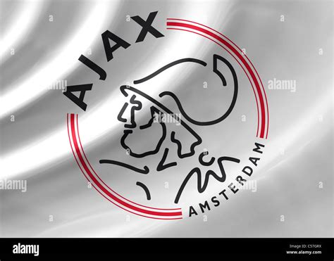 Afc Ajax Amsterdam Logo Emblème Icône Symbole Du Drapeau Photo Stock