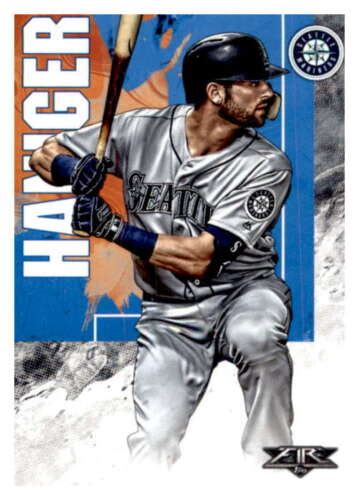 Topps Fire Mitch Haniger Nm Mt Mariners Ebay