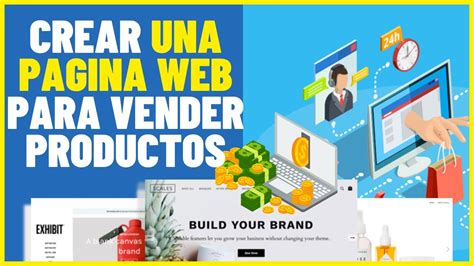 Como Crear Una Pagina Web Para Vender Productos YouTube