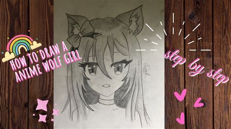 How To Draw Anime Wolf Girl Drawing Anime Neko Girl Step By Step Atelier Yuwaciaojp