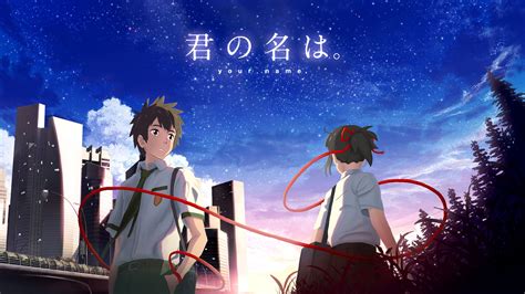 Wallpaper 4K Kimi No Na Wa Trick Your Name Anime Anime Wallpaper