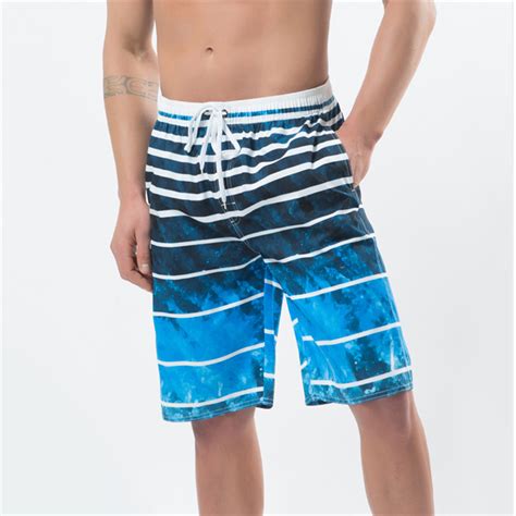 Hot Quick Drying Surf Shorts Swimwear Mens Beach Shorts Swimming Trunks