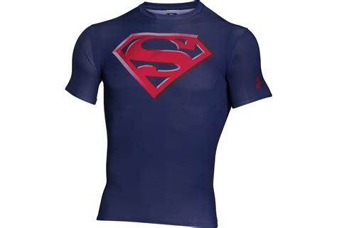 Under Armour Tee Shirt Compression Alter Ego Superman M Homme Pas Cher