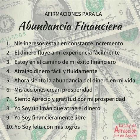 Poderosos Decretos Para Atraer Abundancia Y Dinero Artofit