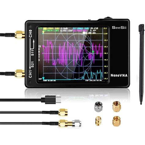 Nanovna H Vector Network Analyzer Khz Ghz Mf Hf Vhf Uhf