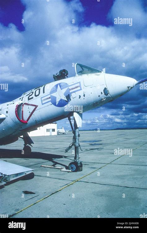 Vought F7u Cutlass Fuselage Stock Photo Alamy