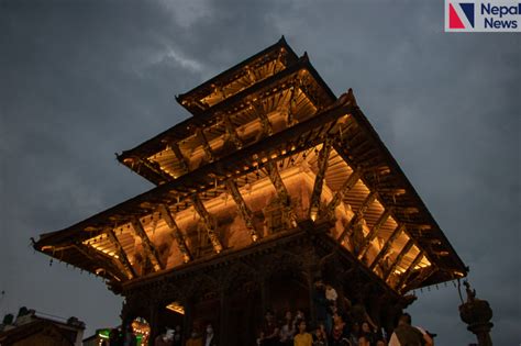 Glimpses of Patan Durbar Square at night | Nepalnews