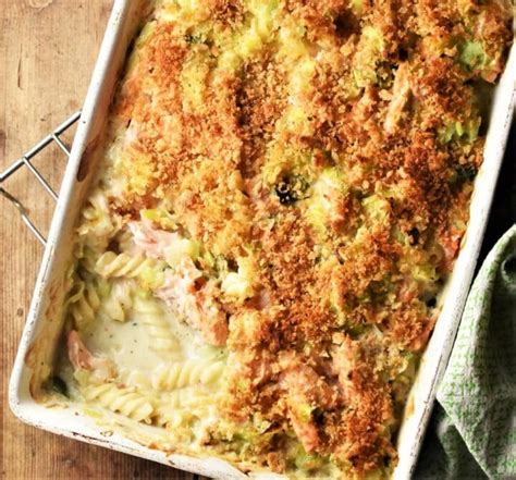 Creamy Salmon Pasta Bake Healthy Everyday Healthy Recipes