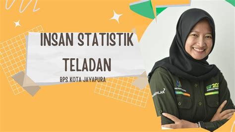 Insan Statistik Teladan Zichi Nila Esa Pitaloka Bps Kota