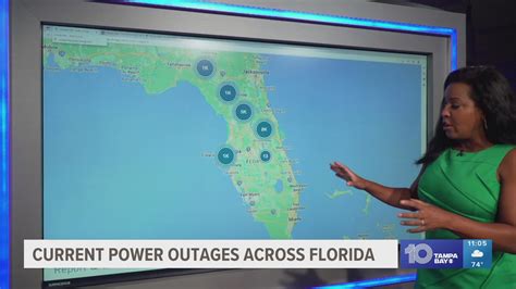 Power Outage Map Tropical Storm Nicole Live Updates Wtsp