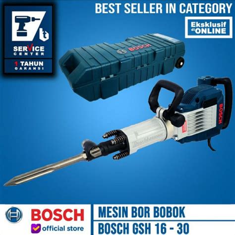 Jual Bosch Gsh Demolition Hammer With Hexagon Shopee Indonesia