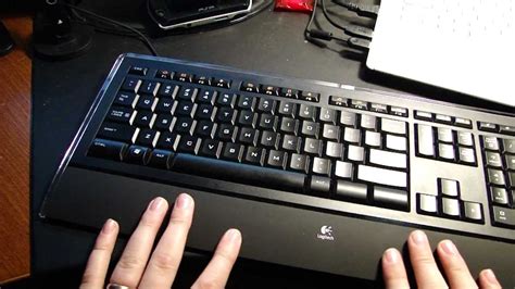 Logitech Illuminated Keyboard Review YouTube