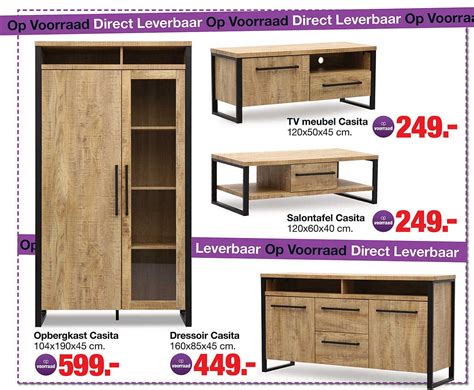 Opbergkast Casita Dressoir Casita Salontafel Casita Of Tv Meubel