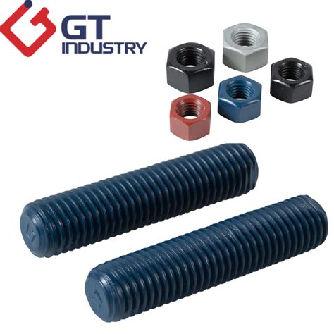 Astm A Sa B A H Ptfe Coating Full Threaded Stud Bolt With