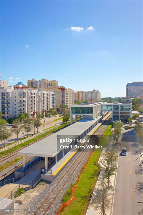 Brightline Train Station West Palm Beach High-Res Stock Photo - Getty ...