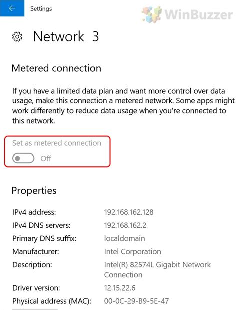 How To Turn Off Or Set Up A Metered Connection In Windows 10