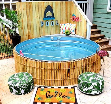 Small Pools Small Backyard Pools Backyard Oasis Pool Decor Backyard Decor Pool Ideas