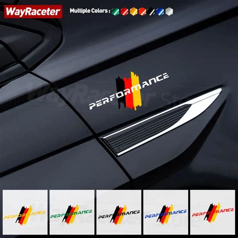 Reflective German Stripes Vinyl Sticker For Volkswagen Vw Performance