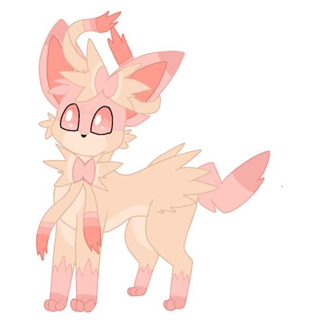 Sylveon x Jolteon Fusion on Toyhouse