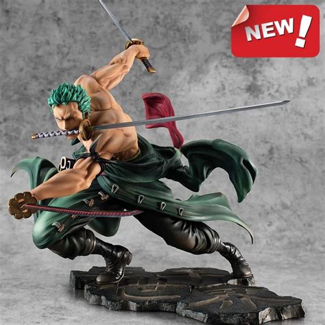 Figura De Acci N De One Piece Para Ni Os Estatua De Roronoa Zoro De