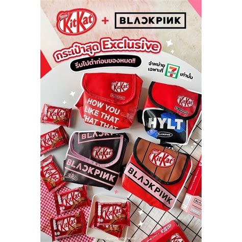 Kitkat X Blackpink HYLT Bags Thailand Exclusives PLS READ DESC