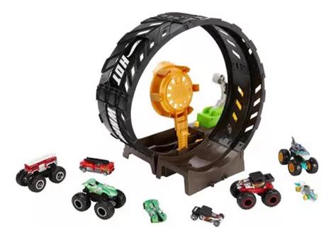 Hot Wheels Monster Trucks Pista Epic Loop Challenge Playset Envío gratis