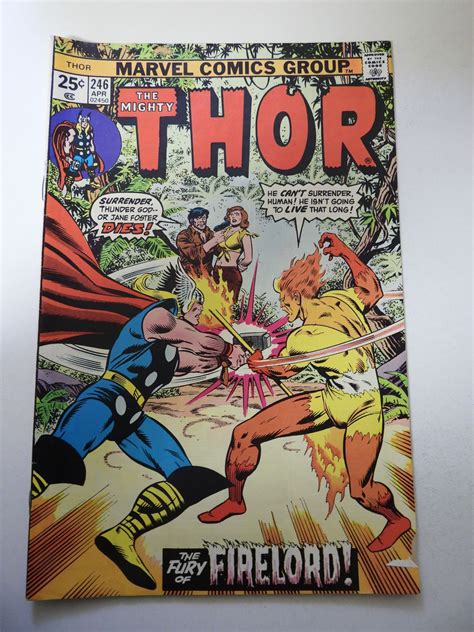 Thor 246 FN Condition MVS Intact Comic Books Bronze Age Marvel