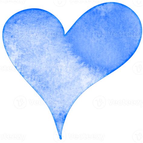 Watercolor Heart Design 15674955 PNG