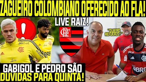 ATENÇÃO ZAGUEIRO COLOMBIANO OFERECIDO AO FLA GABIGOL E PEDRO SÃO