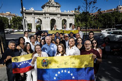 El Mundo La Esperanza Del Cambio En Venezuela Reina En El Exilio Español A Una Semana Del 28j