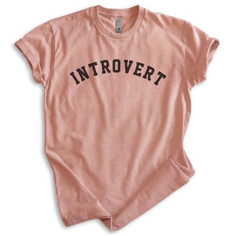 Introvert Shirt Unisex Women S Men S Shirt Antisocial Shirt