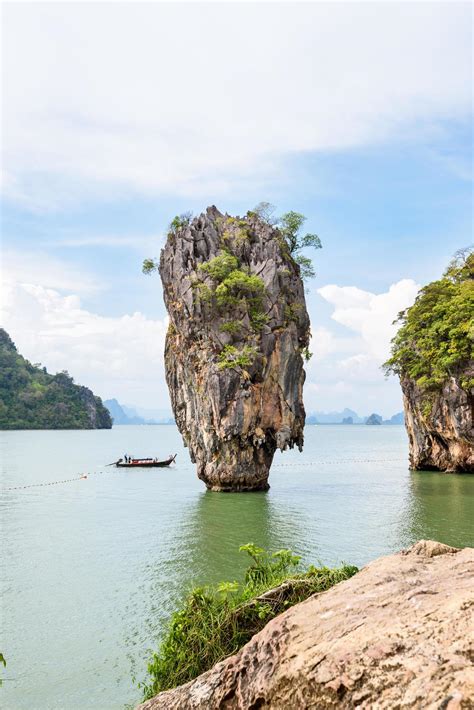 High Angle View Khao Tapu Island 16739261 Stock Photo At Vecteezy