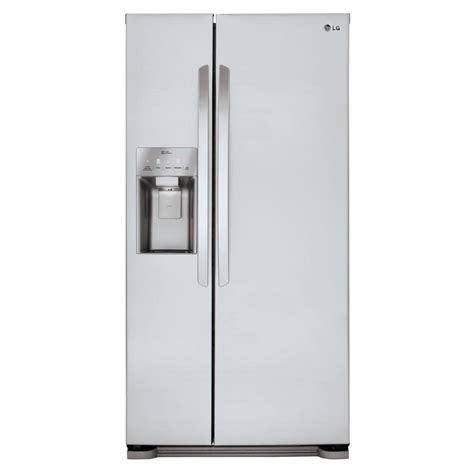 Lg Electronics 33 In W 22 Cu Ft Side By Side Refrigerator In